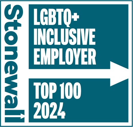 Stonewall LGBTQ+ Inclusive Employer Top 100 2024