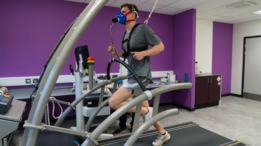 running machine student