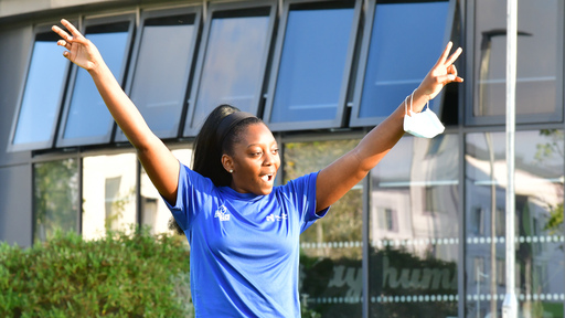 Student feeling empowered
